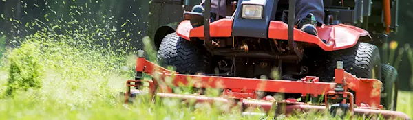 Wide deck lawn mower repair services near me