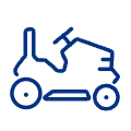 riding mower icon