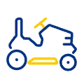 riding mower icon