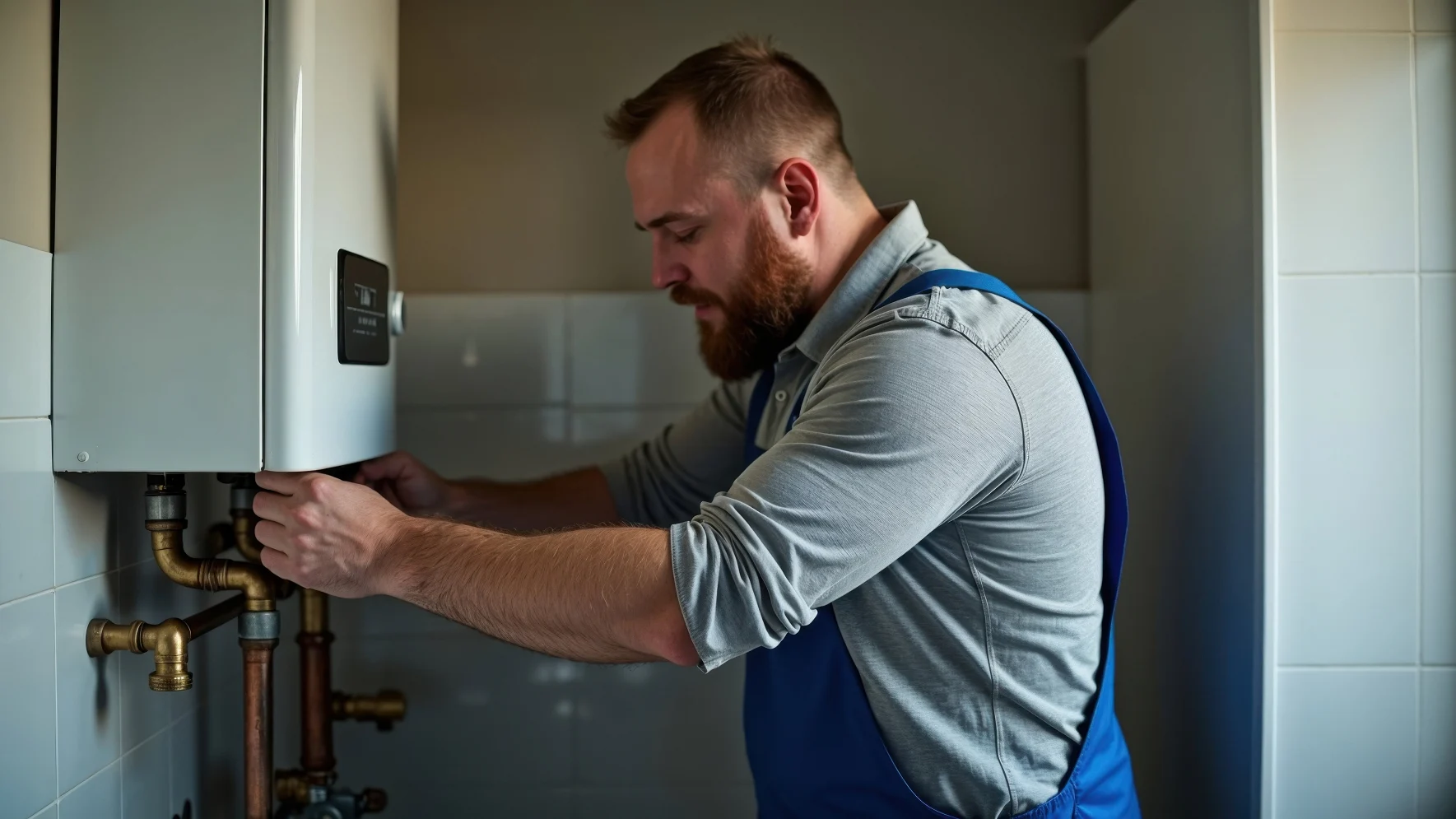 Title image for blog article "How Does a Tankless Water Heater Work?"