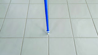 Clear grout sealing