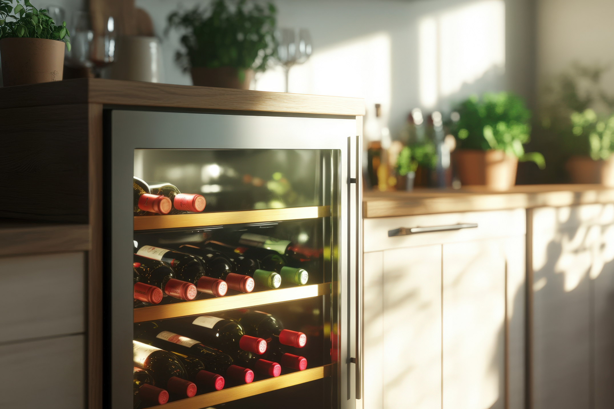 Title image for blog article How Does a Wine Cooler Work?